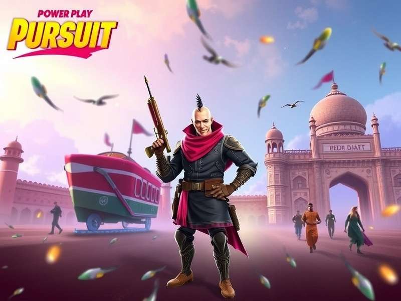 Power Play Pursuit Game Cover - Multiplayer Competitive Action In India